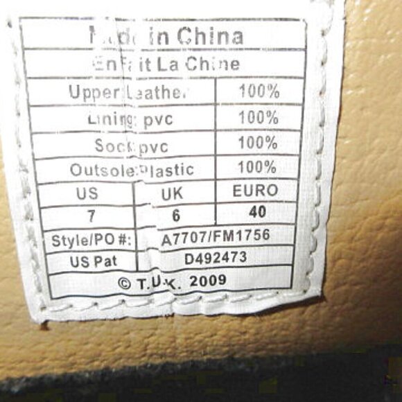 Vintage TUK Original OG Size 7 CREEPERS Perforated LEATHER Shoes PUNK Goth ROCK - Picture 4 of 12